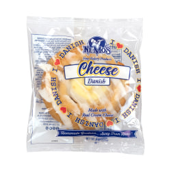Nemos Ne Mo's Round Cheese Danishes, 4 Oz, Case Of 12 Danishes