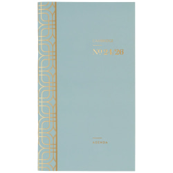 2024-2026 Cambridge® WorkStyle® Monthly 2-Year Academic Planner, 3-1/2" x 6-1/4", Mellow Frost, July 2024 To June 2026, 1606-021A-46