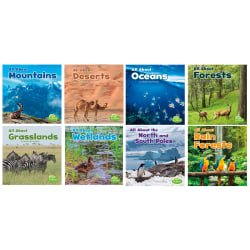 Capstone Little Pebble Habitats Book Set, Set Of 8
