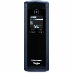 CyberPower CP1500AVRLCDTAA UPS System - 1500VA/900W, NEMA 5-15P, Mini-Tower, 12 Outlets, LCD, PowerPanel® Personal, $500000 CEG- CP1500AVRLCDTAA