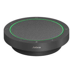 Jabra Speak2 40 UC - Speakerphone hands-free - wired - USB-C, USB-A - dark gray - Zoom Certified, Google Meet Certified, Amazon Chime Certified