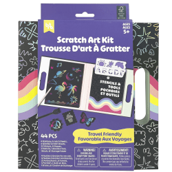 Little Yellow Bicycle® All-in-One Scratch Art Kit