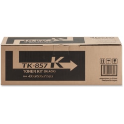 Kyocera TK857K Laser Cartridge, Black
