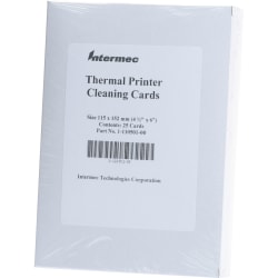Intermec - Printer cleaning kit (pack of 25) - for Honeywell PM43c; PXie Series PX6ie; EasyCoder 401, 501, F4