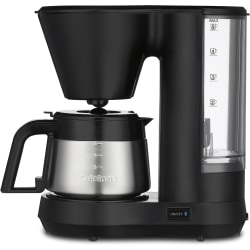 Cuisinart™ 5-Cup Coffee Maker, Black/Silver