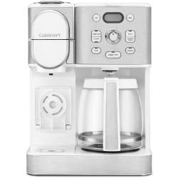 Cuisinart™ 2-N-1 12-Cup Programmable Coffee Center, White