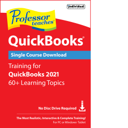 Individual Software Professor Teaches QuickBooks 2021 (Windows)
