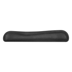 Allsop® Ergoprene Gel Wrist Rest, 4-13/16"L x 17-1/2"W x 1"H, Black, 30192