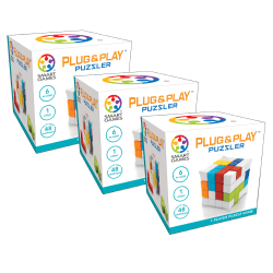 Smartgames Plug & Play Puzzler, Pack Of 3