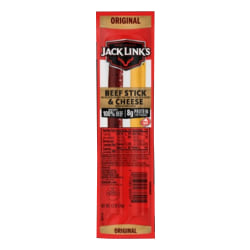Jack Link's Beef Stick, With Cheese, 1.2 Oz, Total Qty 1