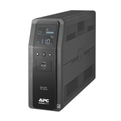 APC BR1350MS Back-UPS Pro 10-Outlet UPS, 1,350VA/810 Watts