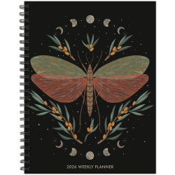 2026 Willow Creek Press Softcover Weekly/Monthly Planner, 6-1/2" x 8-1/2", Butterfly Zen, January To December, 57506