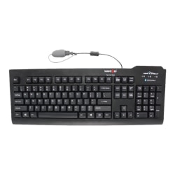 Seal Shield Seal Clean Glow - Keyboard - washable - USB - US - black