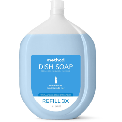 Method Dish Soap Refill, 54 Oz, Sea Mineral Scent