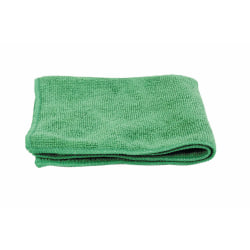 Medline Microfiber Cleaning Cloths, Light Weight, 12" x 12", Green, Pack Of 250