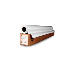 HP Poster Paper Roll, Production, Satin, 24" x 300', White
