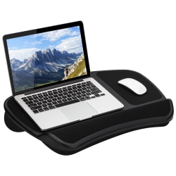 LapGear Laptop Lap Desk, 22-1/4" x 15-3/4", Black