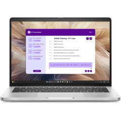 Dell Pro 14 Plus PB14250 14" Clamshell Notebook, Intel Core Ultra 7 265U, vPro Technology, 32 GB, 512 GB SSD, Aluminum, Windows 11 Pro