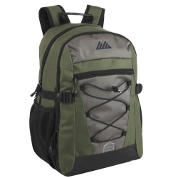 Summit Ridge Backpack With 17" Laptop Sleeve, 19"H x 13"W x 8"D, Green