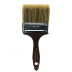 Linzer Polyester Utility Paint Brush, 4", Synthetic