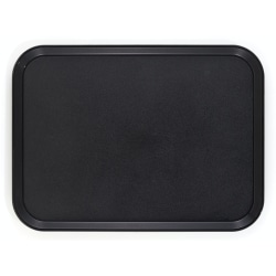 Cambro Fast Food Trays, 14" x 18", Black, Pack Of 12 Trays