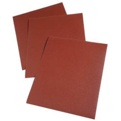 3M Utility Cloth Sheets, 11" x 9", Maroon, Pack Of 50 Sheets