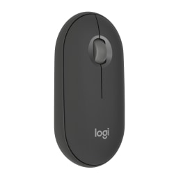 Logitech® Pebble 2 M350s Wireless Mouse, Compact, Tonal Graphite, 910-007024