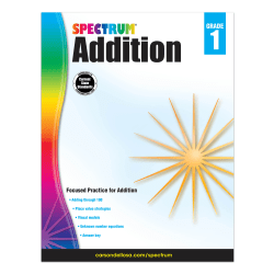Spectrum® Addition Workbook, Grade 1