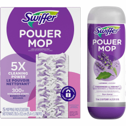Swiffer PowerMop Refill Pack - Purple - 1 Kit