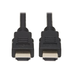 Eaton Tripp Lite Series Safe-IT High-Speed HDMI Antibacterial Cable with Ethernet (M/M), UHD 4K 60 Hz, 4:4:4, Black, 6 ft. (1.83 m) - P569AB006