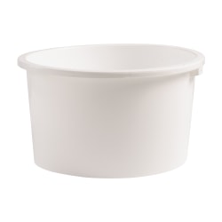 DMI® Universal Freestanding Commode Replacement Splash Guard, 6"H x 8"W x 8"D, White