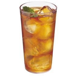 Cambro Colorware Styrene Tumblers, 16 Oz, Clear, Pack Of 72 Tumblers