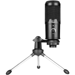 Adesso Xtream M4 Wired Condenser Microphone for Video Conferencing, Live Streaming - 100 Hz to 18 kHz - XTREAMM4