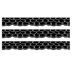 Creative Teaching Press EZ Borders, Loop-De-Loop, 24 Borders Per Pack, Set Of 3 Packs