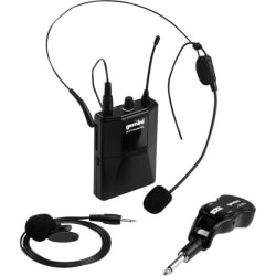 gemini GMU HSL100: UHF Wireless Microphone System  512 MHz to 541.70 MHz Operating Frequency  164.04 ft Operating Range