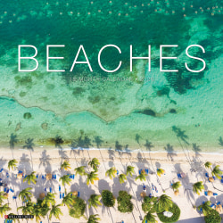 2026 Willow Creek Press Scenic Monthly Wall Calendar, 12" x 12", Beaches, January To December, 50118
