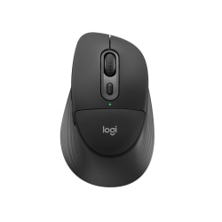 Logitech Signature Comfort Plus M850 L Wireless Mouse, With Palm Cushion, For Windows, Mac, iPad, Black, 910007711