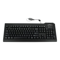 Seal Shield Seal Clean - Keyboard - USB - US - waterproof - black