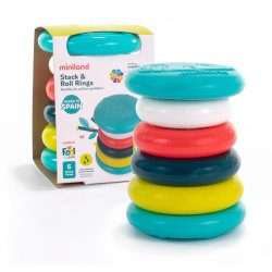 Miniland Feel To Learn Stack & Roll Rings