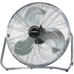 Optimus 18" 2-Speed Industrial-Grade High-Velocity Fan With Painted Grill, 22-3/8" x 22"