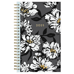 2025 Blue Sky Weekly/Monthly Planning Calendar, 5" x 8", Clear/Baccara Dark, January To December