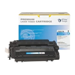 Elite Image™ Remanufactured Black High Yield Toner Cartridge Replacement For HP 55X, CE255X
