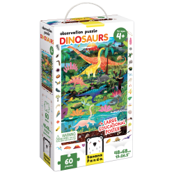 Banana Panda Observation Puzzle, Dinosaurs, Age 4+