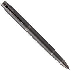 Parker® IM Rollerball Pen, Fine Point, 0.5 mm, Titanium Gunmetal Barrel, Black Ink