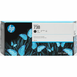 Hp 738 300-Ml Black Designjet, 498N8A