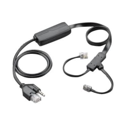 Plantronics® APC-43 Electronic Hook Switch Cable, Black