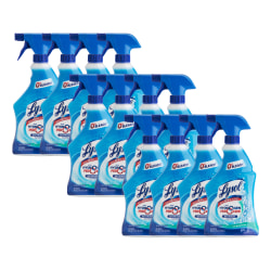 Lysol® Power & Free™ Bathroom Cleaner, Fresh Scent, 22 Oz Bottle, Case Of 12