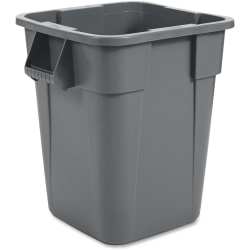 Rubbermaid® Commercial Brute Square Containers, 40 Gallons, Gray