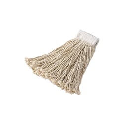 Rubbermaid® Rayon Cut-End Mop Heads, 16 Oz, White, Pack Of 12