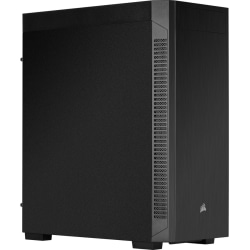 Corsair 110Q Mid-Tower Quiet ATX Case - Mid-tower - Black - Steel, Plastic - 4 x Bay - 1 x 4.72" x Fan(s) Installed - 0 - Mini ITX, Micro ATX, ATX Motherboard Supported - 13.23 lb - 4 x Fan(s) Supported